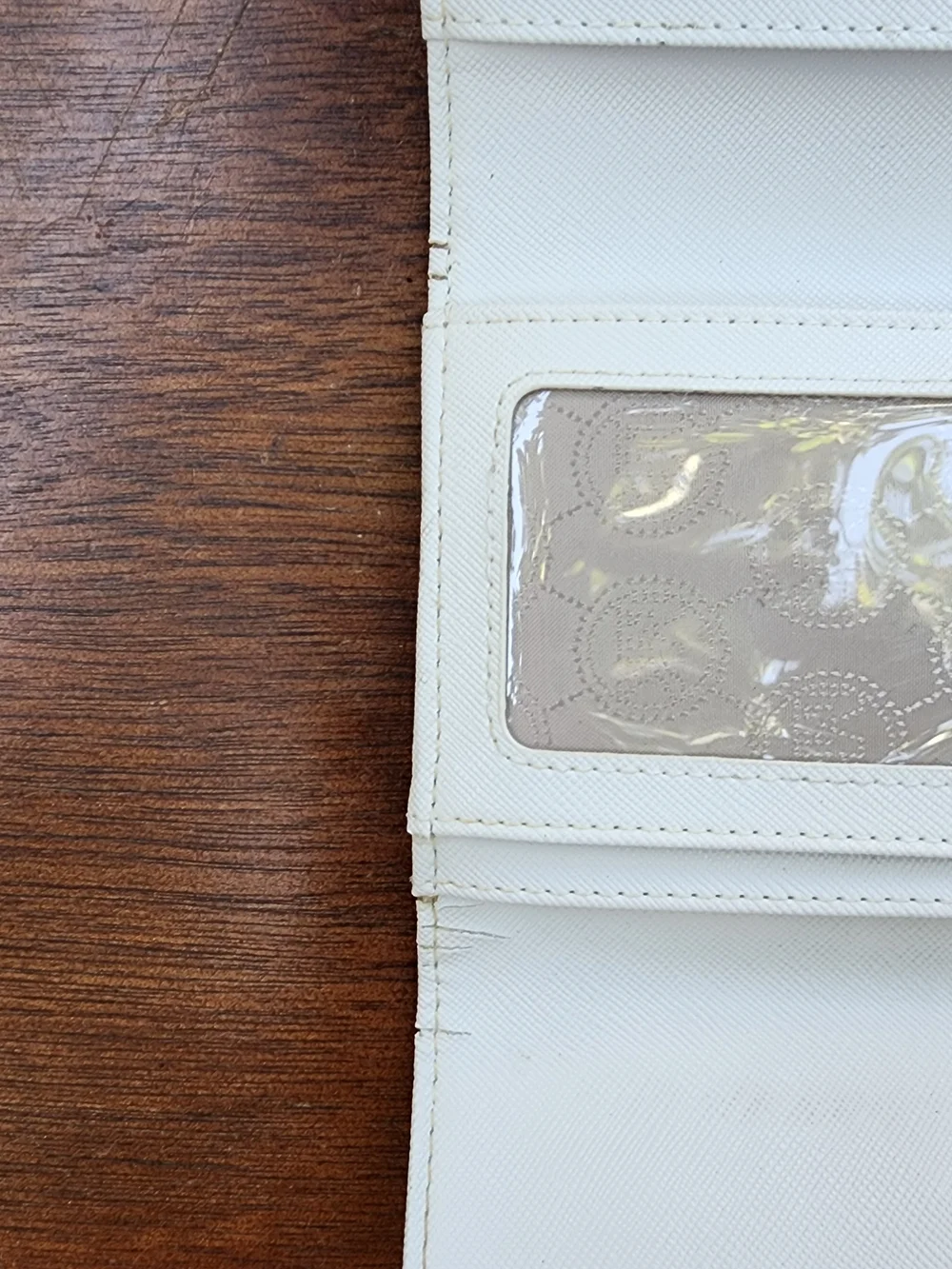 Michael Kors Jet Set Travel Continental Flap Wallet Vanilla White MK Monogram